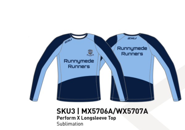 2XU Perform X Run Club Shirt (Long Sleeved)