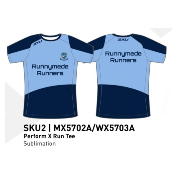 2XU Perform X Run Club T-Shirt (Short Sleeved)